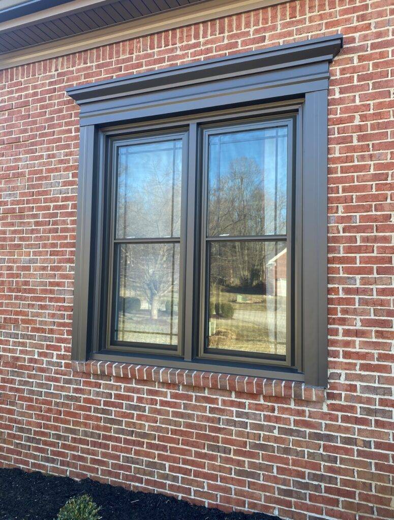 black replacement windows